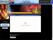Tablet Screenshot of dajnicspeter.tanulo.hu